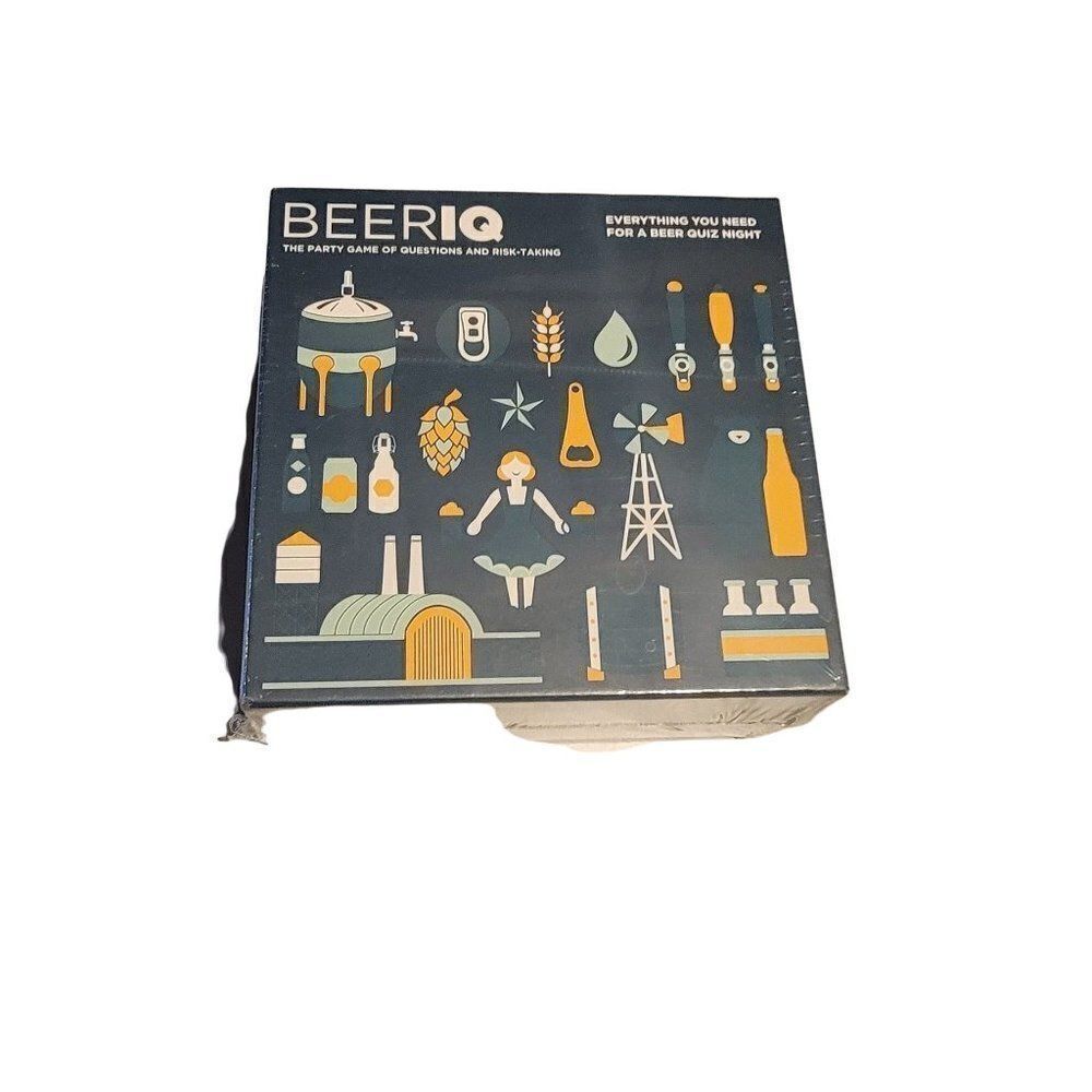 Beer IQ Party Game By Helvetiq 400 Multiple Choice Question New Sealed